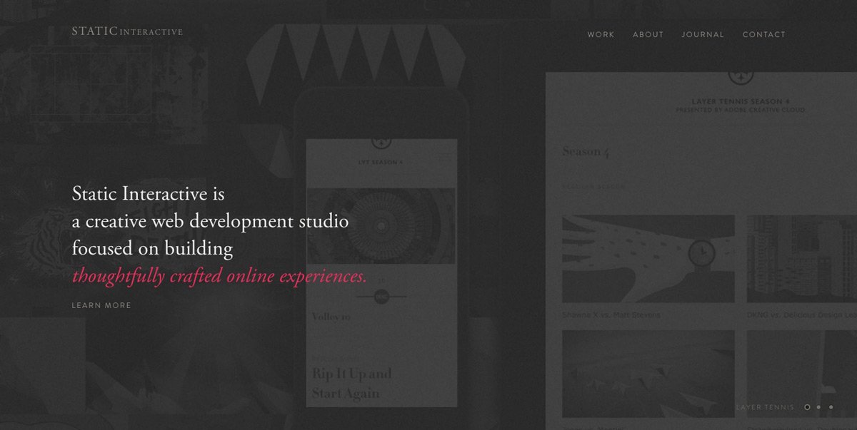 Static Interactive – HeaderLove