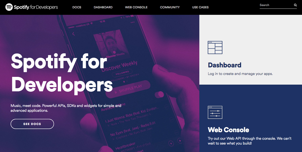 SPOTIFY FOR DEVELOPERS REDDIT visual data 4