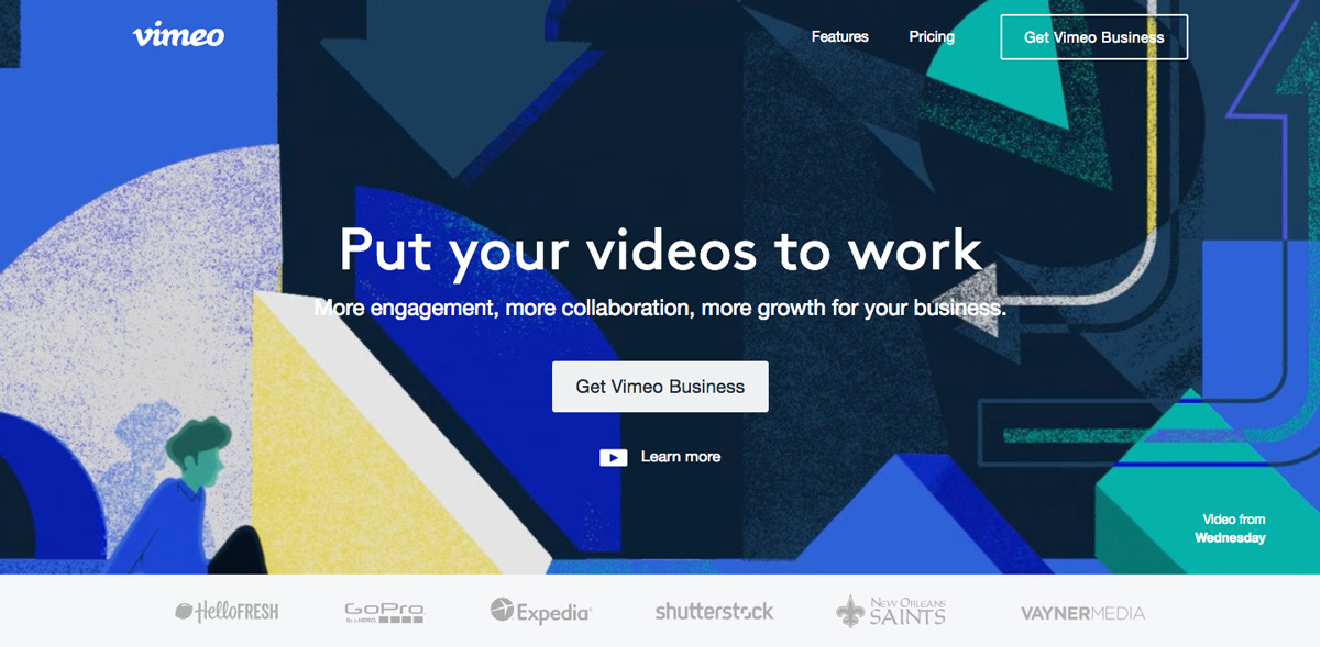 Vimeo Business – HeaderLove