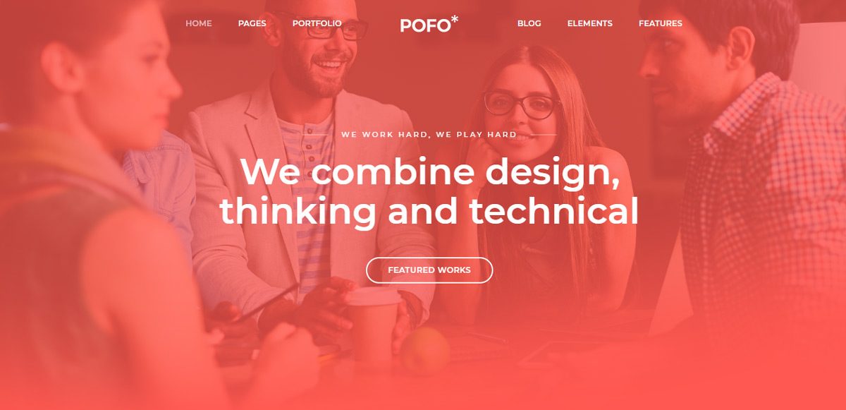 POFO - Creative Designer WordPress Theme